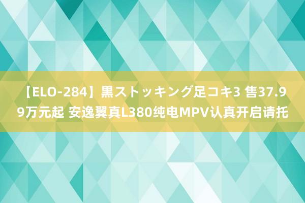 【ELO-284】黒ストッキング足コキ3 售37.99万元起 安逸翼真L380纯电MPV认真开启请托