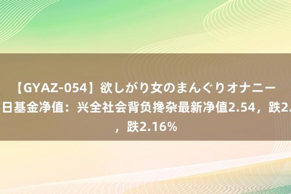 【GYAZ-054】欲しがり女のまんぐりオナニー 8月5日基金净值：兴全社会背负搀杂最新净值2.54，跌2.16%